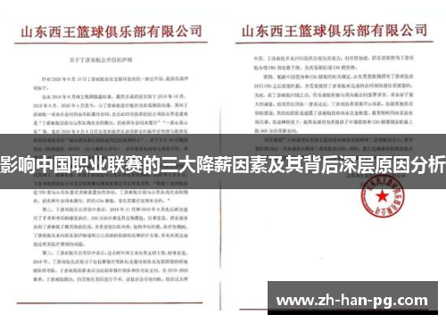 影响中国职业联赛的三大降薪因素及其背后深层原因分析